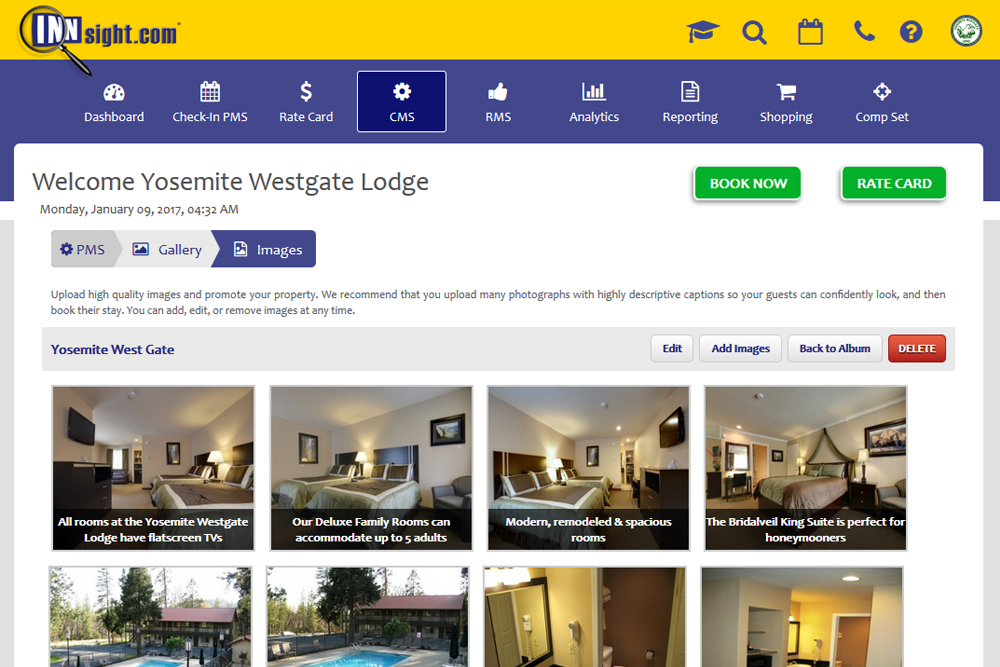 Budget Friendly Hotel CMS